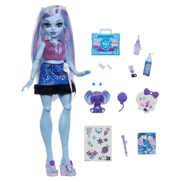 Monster High Self-Scare Secrets Abbey multifärg