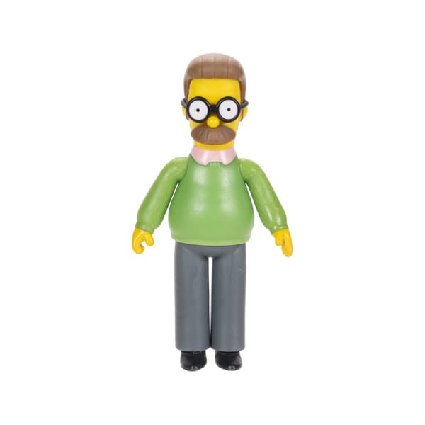 The Simpsons Figur 6cm Ned Flanders multifärg