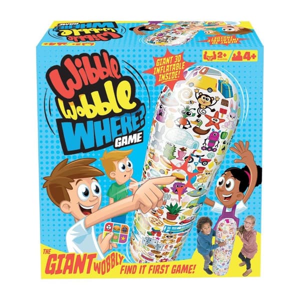 Wibble Wobble Where Game multifärg