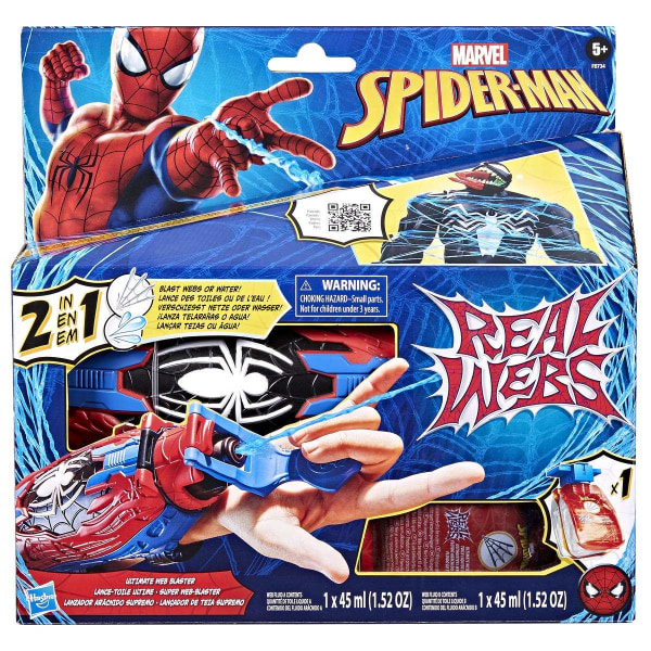 Spiderman Real webs Ultimate Web Blaster multifärg