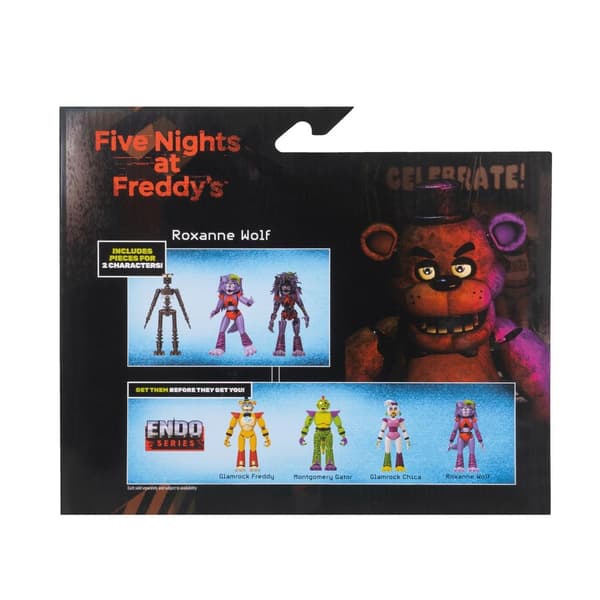 Five Nights at Freddys Endo Series Roxanne Wolf & Shattered Roxanne multifärg