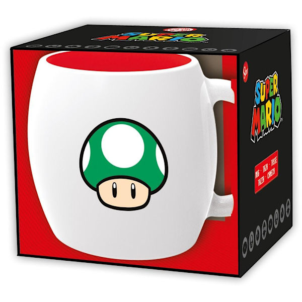 Mugg Super Mario Mushroom Globe multifärg