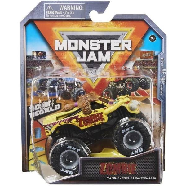 Monster Jam 1:64 Series 26 Zombie multifärg