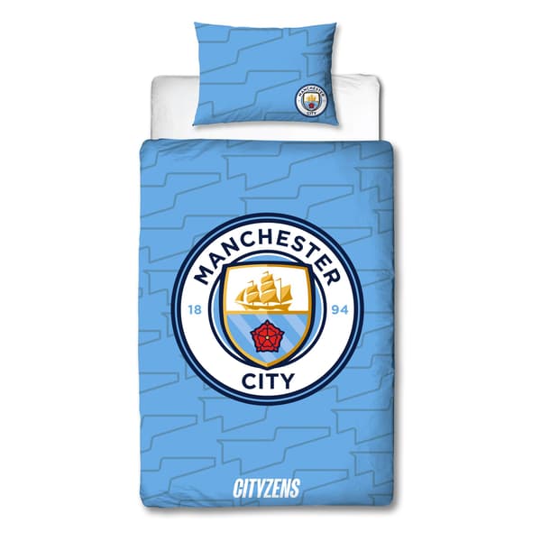 Manchester City Bäddset 150x210cm multifärg