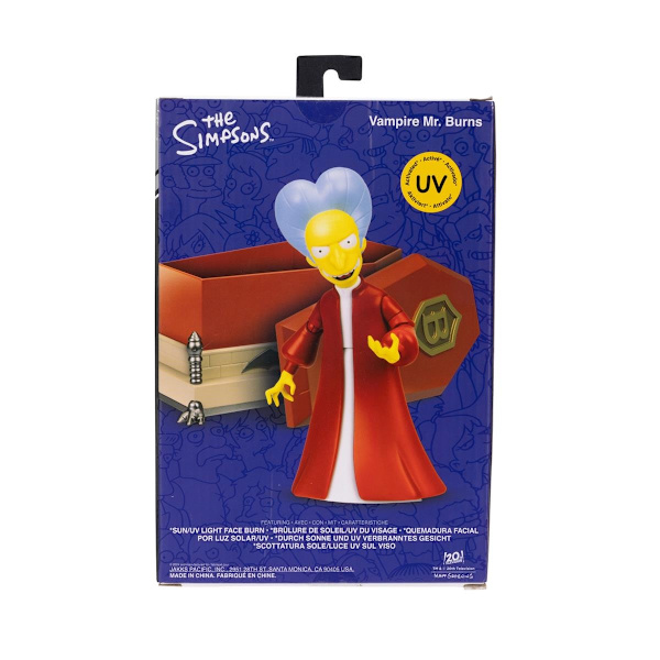 The Simpsons Premium Figur Vampire Mr. Burns 13cm multifärg