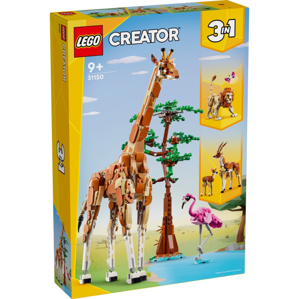 LEGO® Creator 3in1 Vilda safaridjur 31150