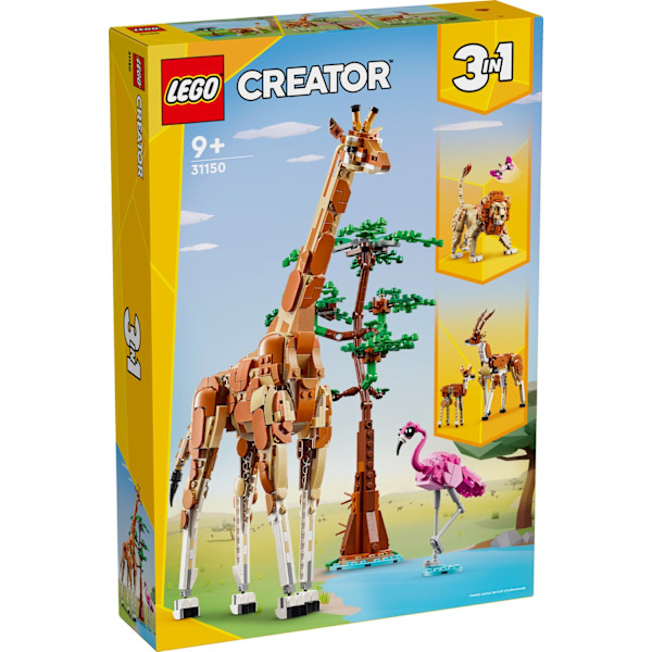 LEGO® Creator 3in1 Vilda safaridjur 31150