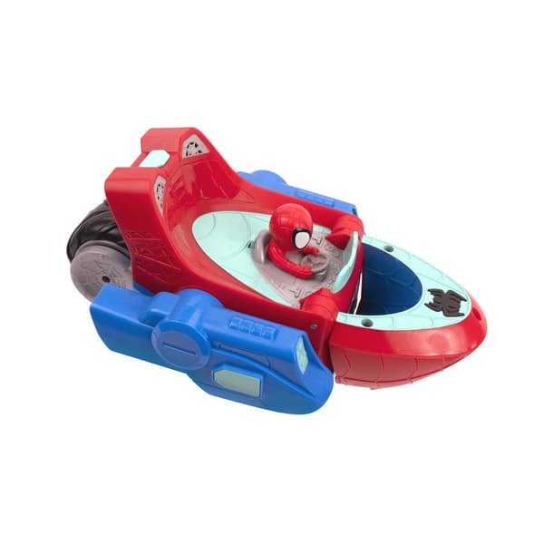 Spidey Transforming Web-Wave Cruiser