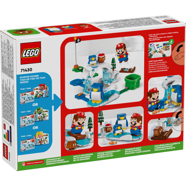 LEGO® Super Mario™ Penguinfamiljens snöäventyr Expansionsset 71430