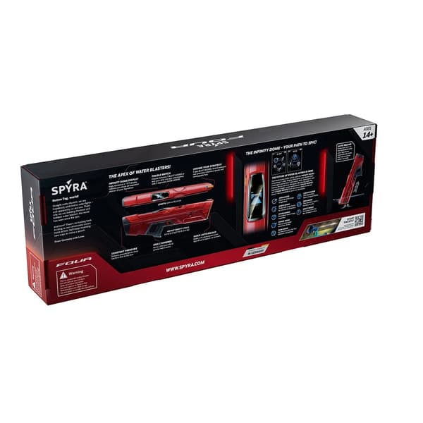 SpyraFour Red Röd