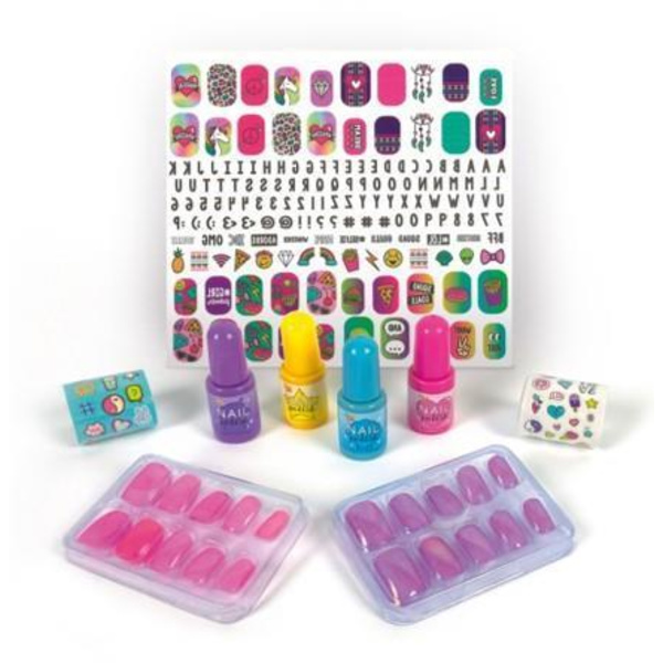 Crazy Chic Shiny Nails Nagelset multifärg