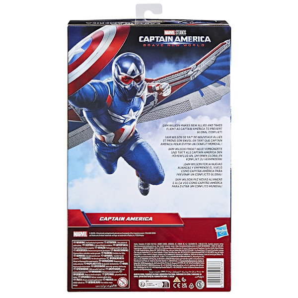 Avengers Titan Hero Deluxe Figur Captain America 29cm multifärg