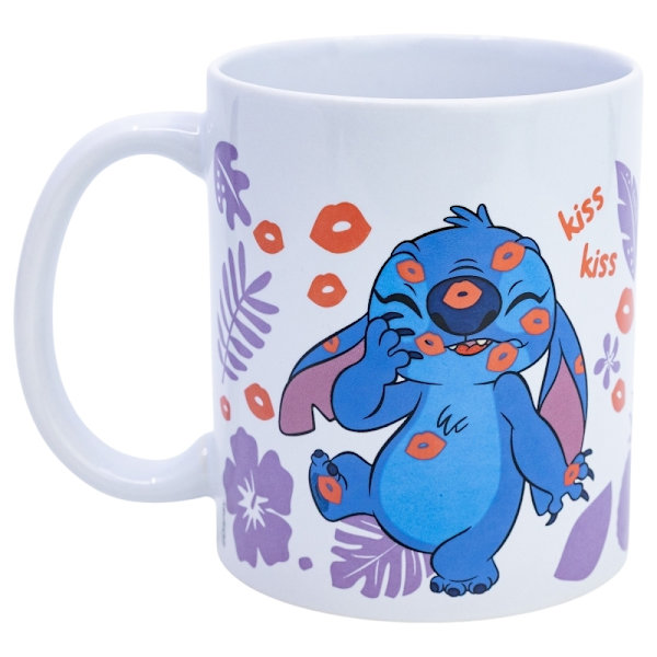 Stitch & Angel Mugg