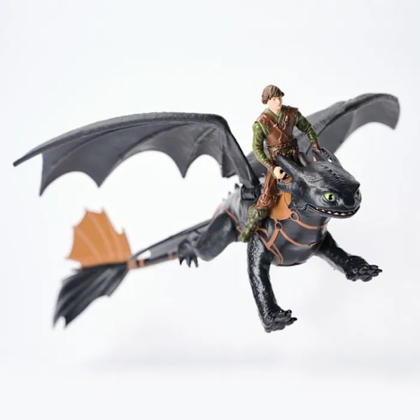 Dragons Toothless & Hiccup multifärg