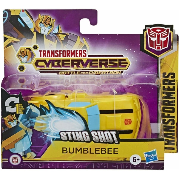 Transformers Cyberverse 1-step Bumblebee (gul) multifärg