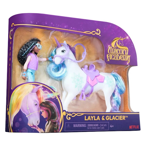 Unicorn Academy Docka och Enhörning Layla & Glacier multifärg