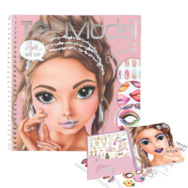 TOPModel Style Me up Face Stickersbok Face & Nails multifärg
