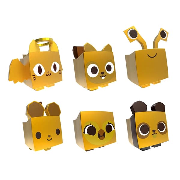 Pet Simulator Mystery Pack 4-pack S2 multifärg