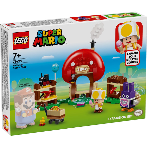 LEGO® Super Mario™ Nabbit vid Toads butik Expansionsset 71429