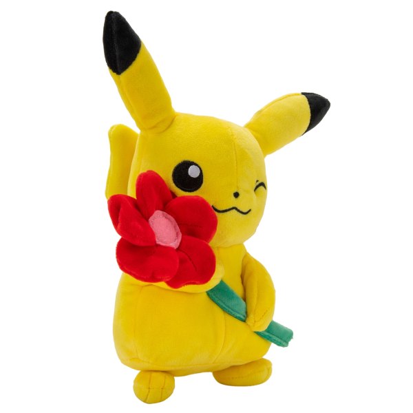 Pokemon Mjukdjur Cuties (20cm) Pikachu with flower multifärg