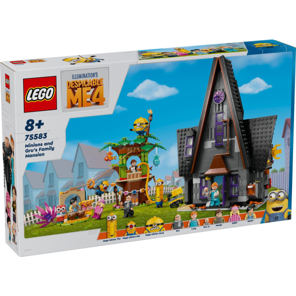 LEGO® Minions Minionernas och Grus familjehem 75583 MultiColor