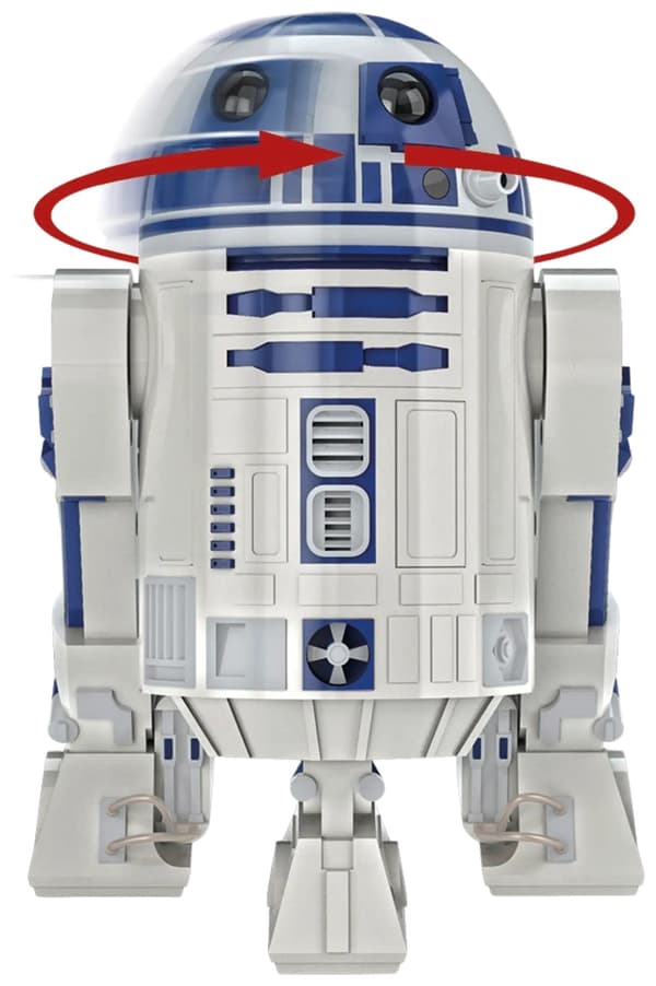 Star Wars R2-D2 Robot multifärg
