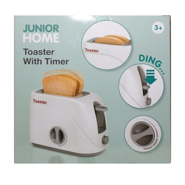 Junior Home Brödrost med timer multifärg