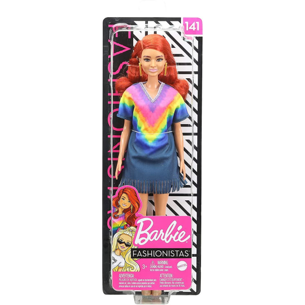 Barbie Fashionistas Docka 141 GHW55 multifärg