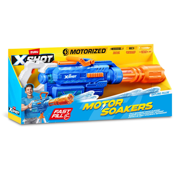 X-Shot Motor Soaker Gatling Pulse multifärg