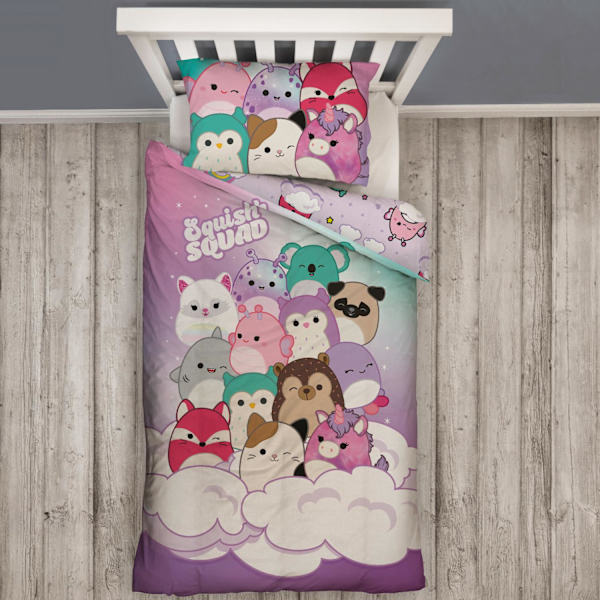 Squishmallows Bäddset 150x210cm 11280 multifärg