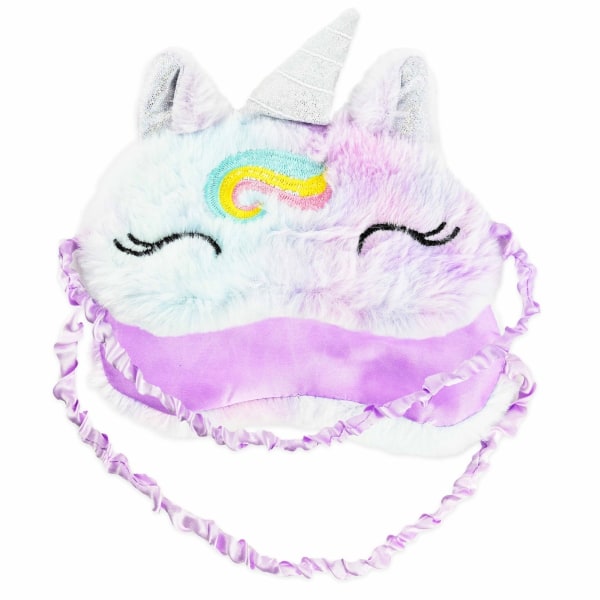 Sovmask Fluffig Unicorn (olika varianter) multifärg