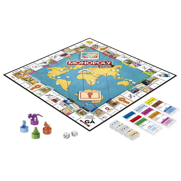 Monopoly Världturné SE multifärg