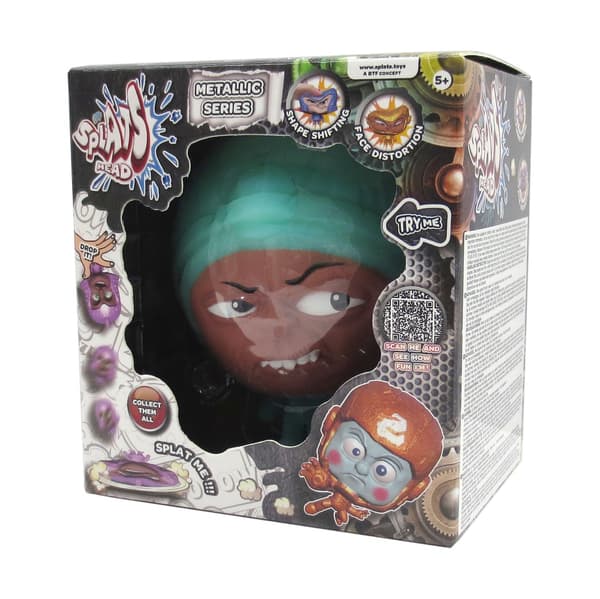 Splats Head Metallic Turkos