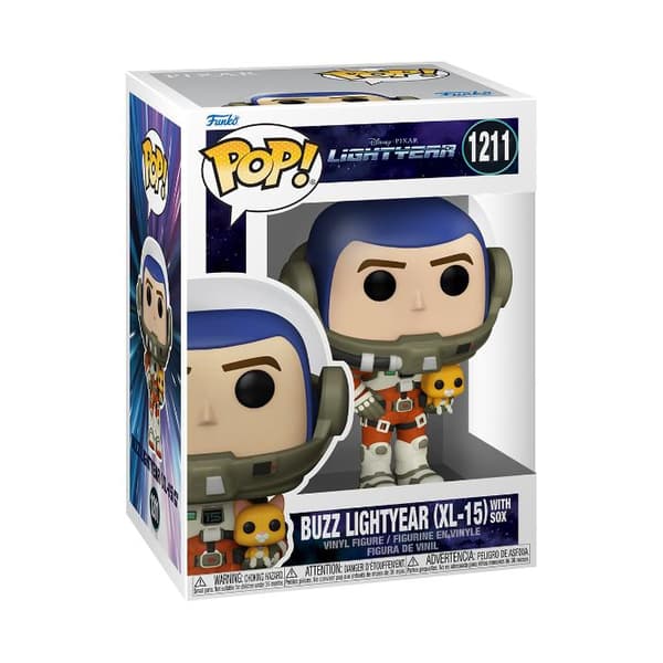 Funko! POP Disney Buzz Lightyear (XL-15) with Sox 1211 multifärg