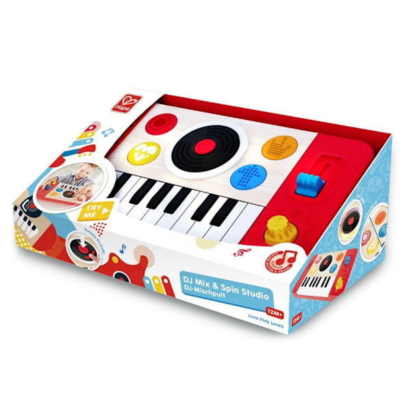 Hape DJ Mix & Spin Studio multifärg