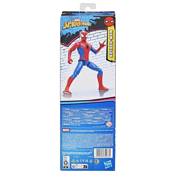 Marvel Spiderman Titan Series Figur Classic multifärg