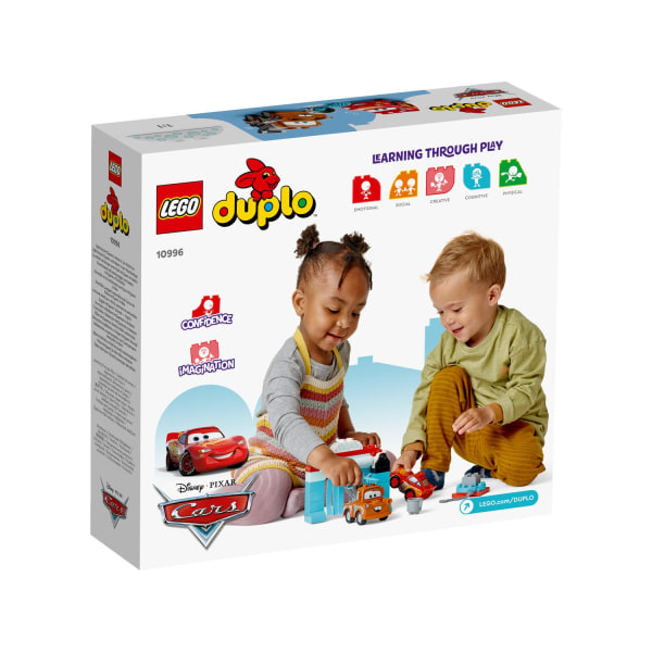 LEGO® DUPLO Disney Blixten McQueen och Bärgarns roliga biltvätt