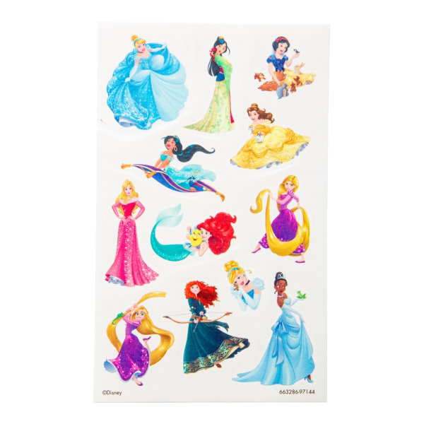 Disney Princess Tatueringar multifärg