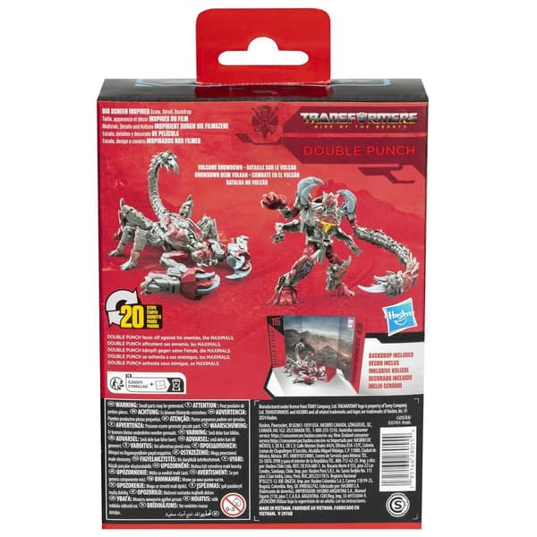 Transformers Studio Series Deluxe Class Starscream Double Punch multifärg