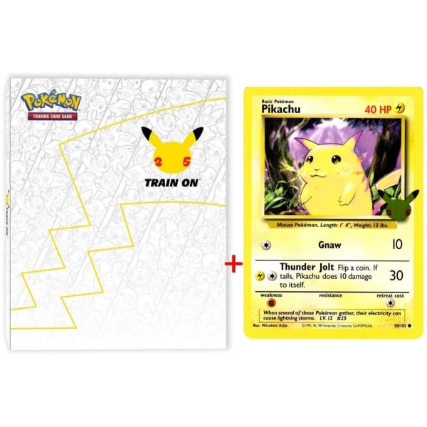 Pokemon Portfolio Oversized Cards Pikachu multifärg