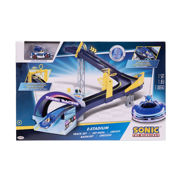 Sonic E-Stadium Track Set 1:64 multifärg