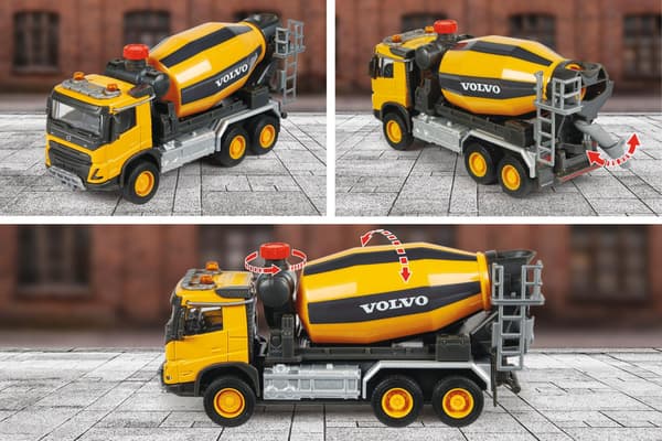 Majorette Volvo Cementblandare Metall multifärg