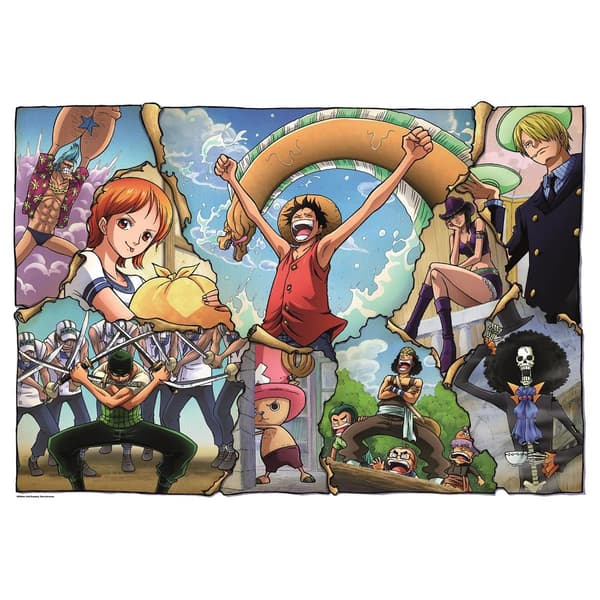 Anime One Piece Pussel 500 bitar 35136 multifärg
