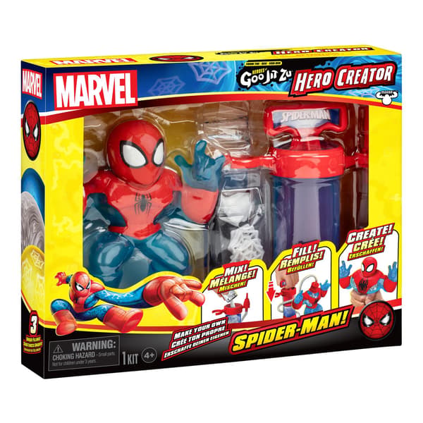 Goo Jit Zu Hero Creator Spiderman multifärg