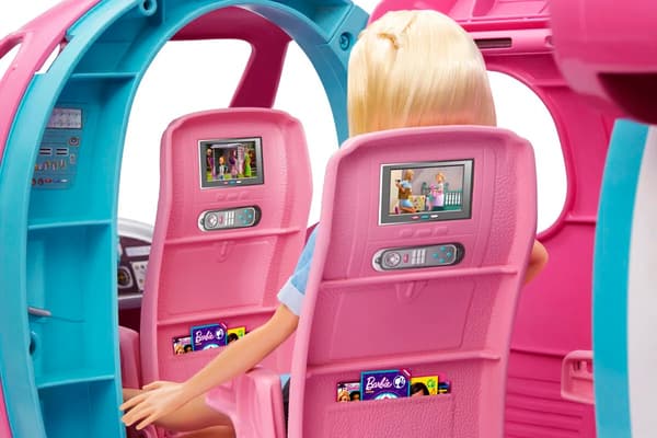 Barbie Dreamplane med docka Lekset multifärg