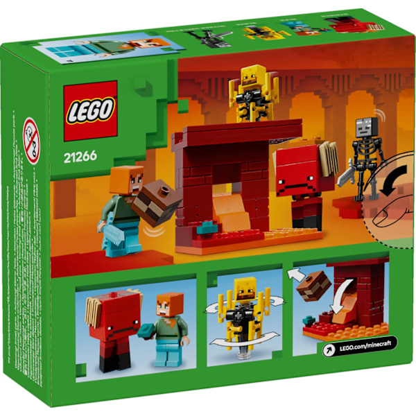 LEGO® Minecraft Lavastriden i Nether 21266