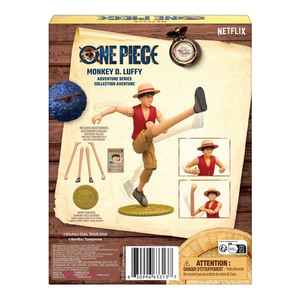 One Piece Actionfigur 15cm Monkey D. Luffy multifärg