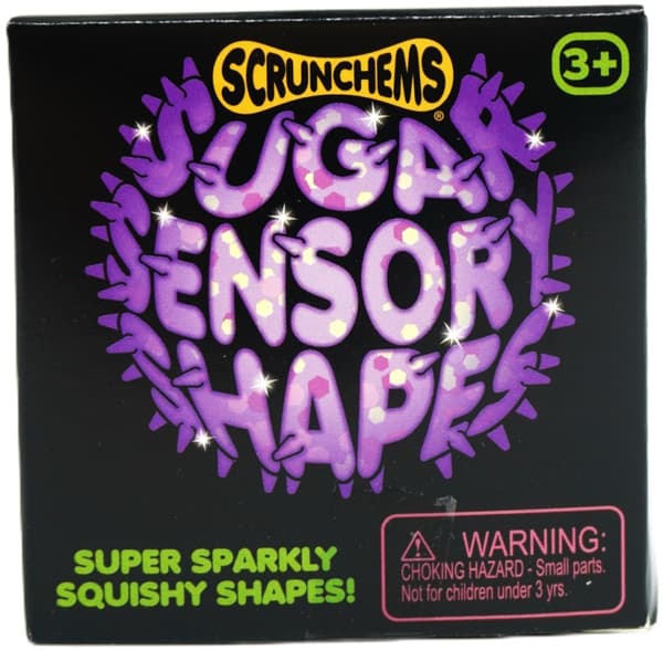 Scrunchems Sugar Sensory Shapes Orange Pyramid multifärg