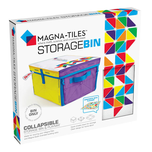 Magna-Tiles Storage Bin Förvaringslåda/Lekmatta multifärg