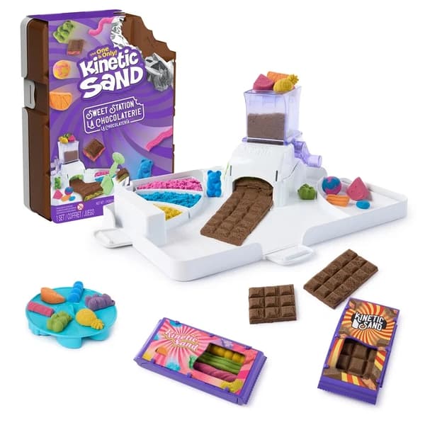 Kinetic Sand Sweet Station Choklad multifärg